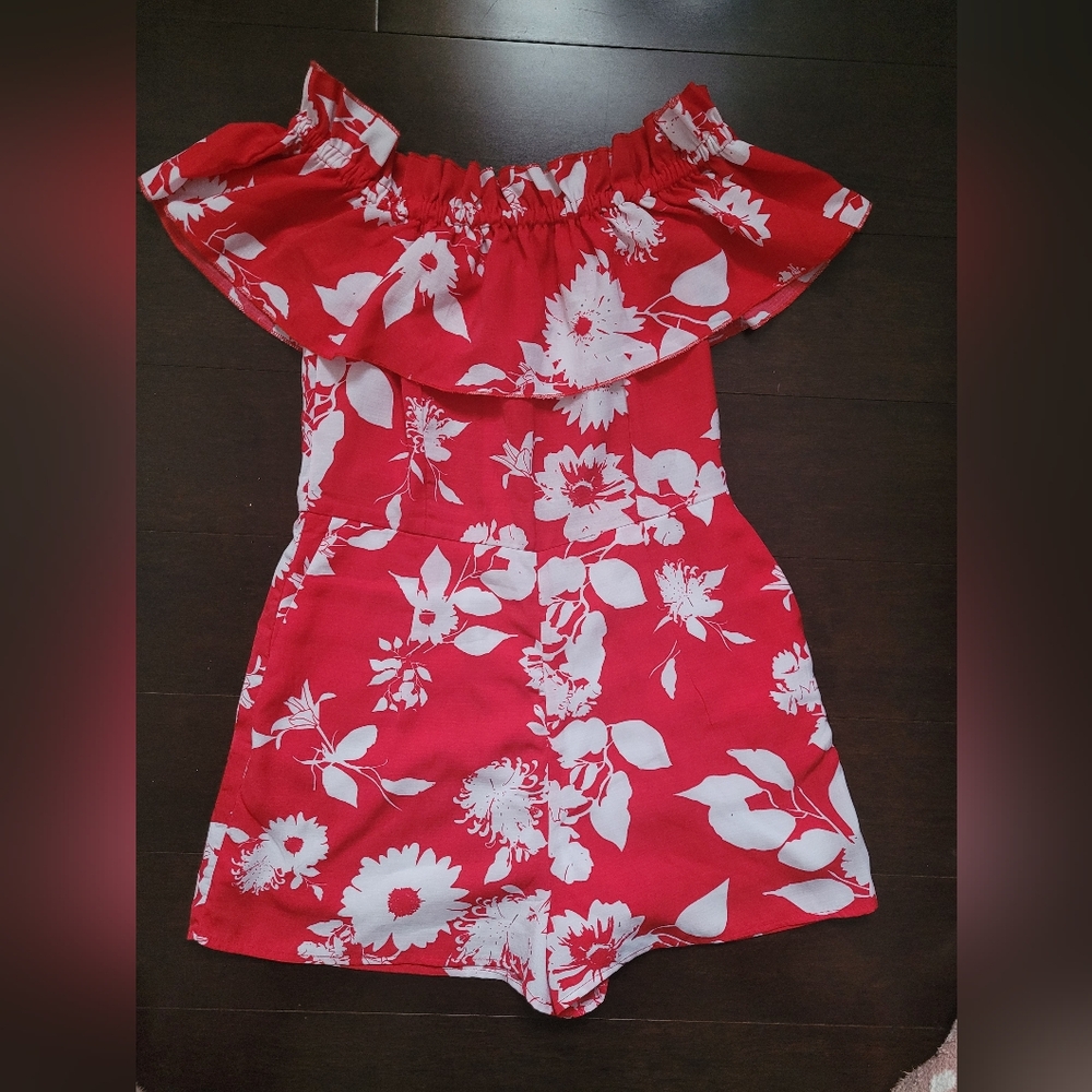 Women's off the shoulder romper